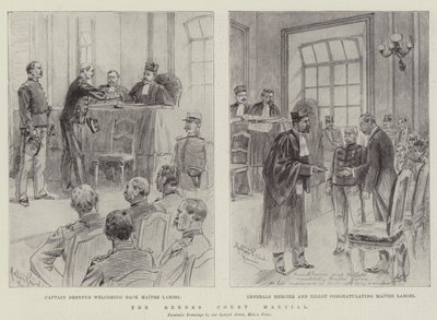 The Rennes Court Martial by Melton Prior
